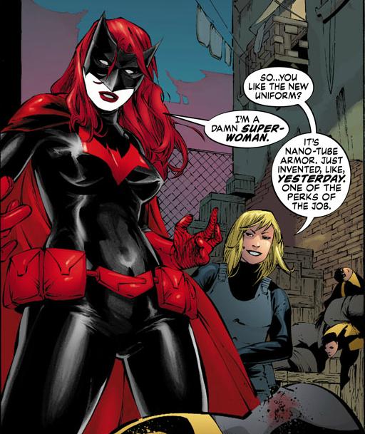 She's the goddamn Batwoman