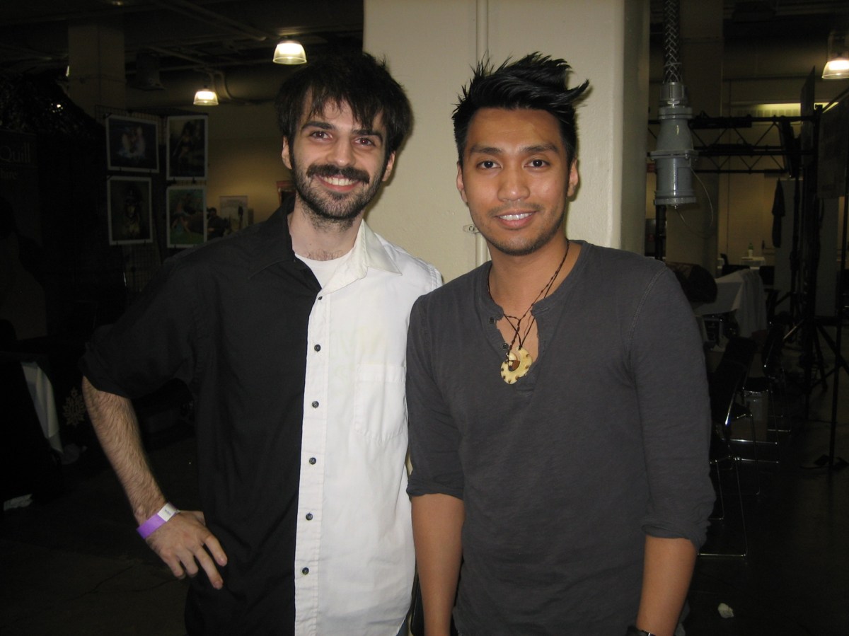 Frances was kind enough to stick around even after they turned out the lights.