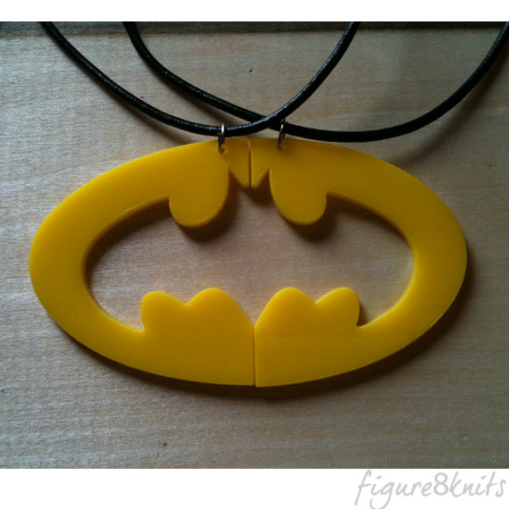 Batman Logo Best Friend Pendant