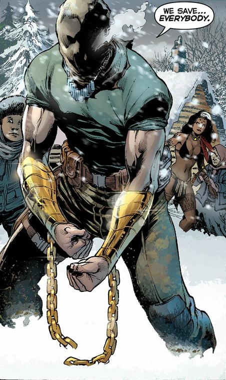 I'm so afraid that he's just going to be murdered in the next issue.