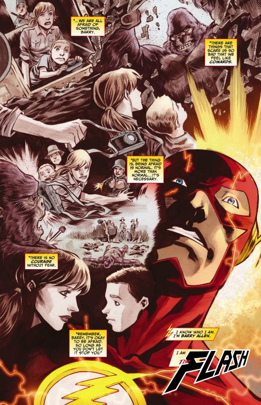 Barry remembers that he's the Flash.