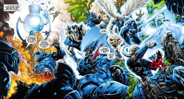 The Blue Lanterns' Last Stand.