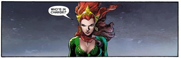 Forget the formalities, Mera wants to know who she should start bossing around.