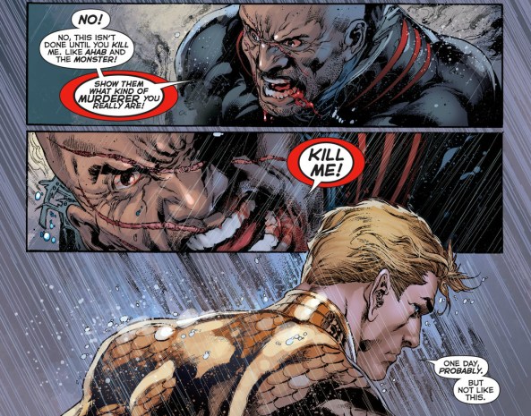 Arthur doesn't kill Manta…FOR NOW