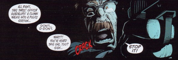 Actually, maybe he's just mid-sneeze