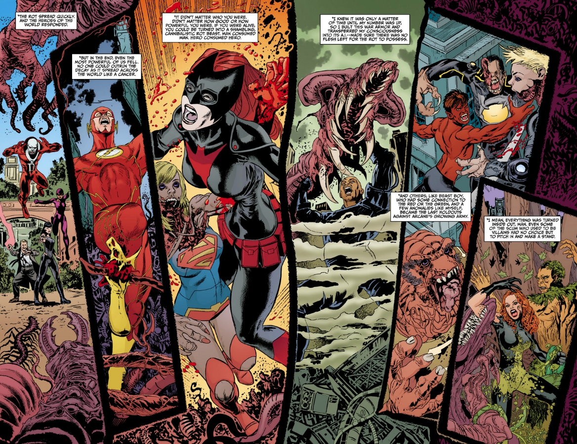 I would read the hell out of a zombie Supergirl mini