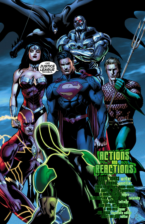 Okay, if you can't see me, I can't see you. Great! Now Aquaman, if I can just get you to lean in a bit -- Perfect! Smile on three. Are you ready?