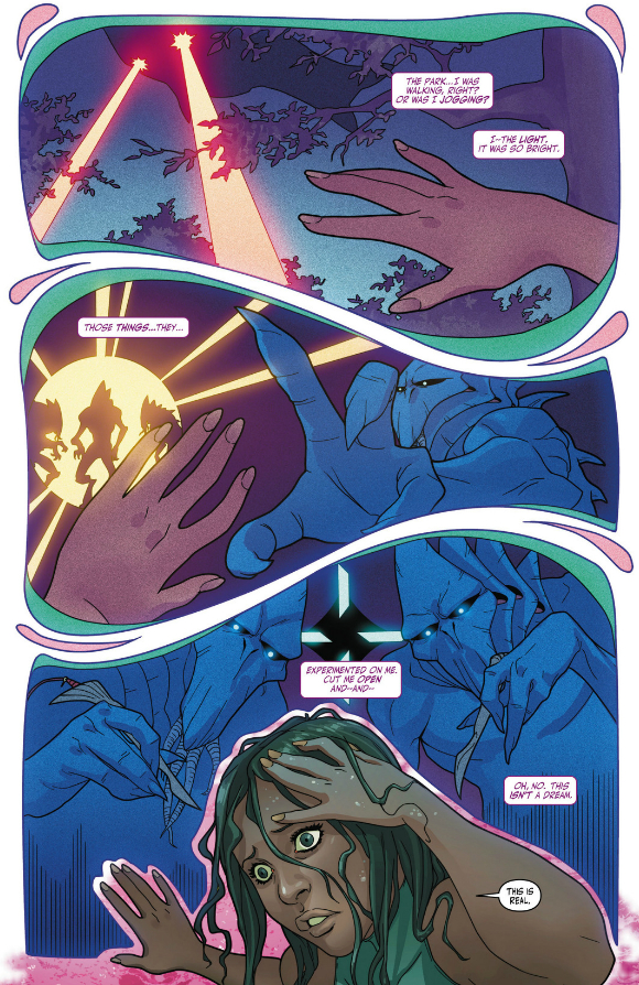 I really need to stop dropping acid before getting abducted by aliens.