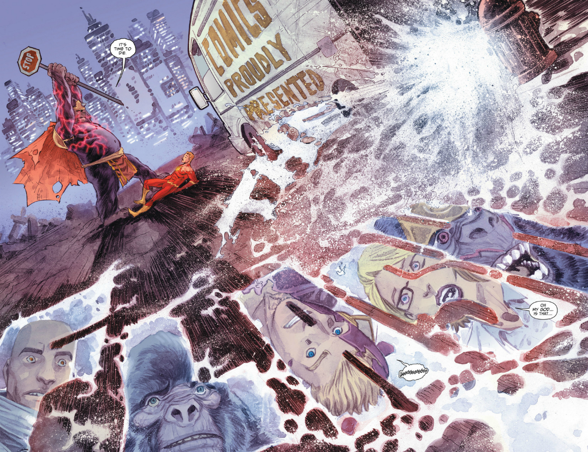 Impale? More like APEale!...Impape? Grodd is a monkey, is the joke.