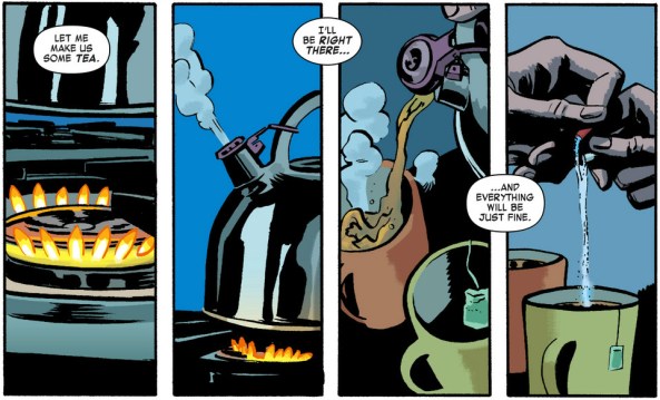 Matt makes his "special-tea"…get it?