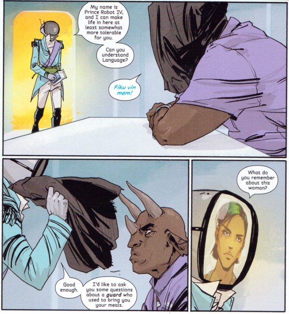 "Fuck yourself," he says.