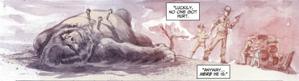 'Twas getting shot a bunch of times killed the beast