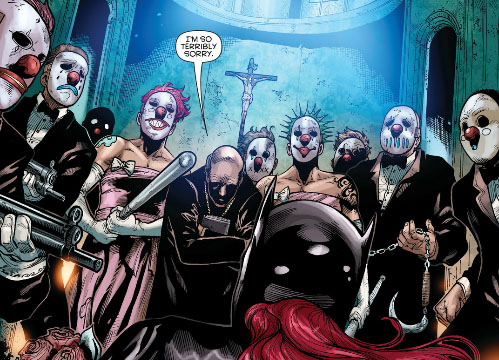 batgirl wedding party