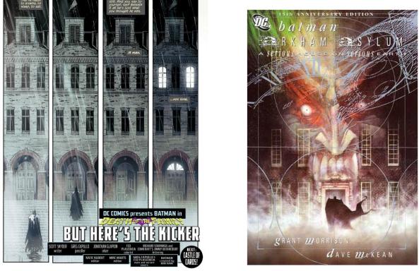 Batman enters Arkham