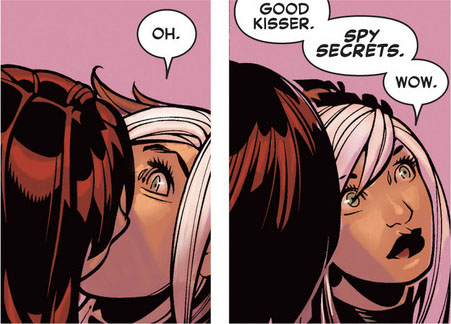 The one thing this story needs is...more girls kissing!