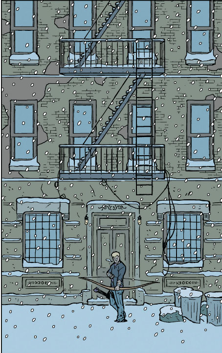 clint barton saves christmas