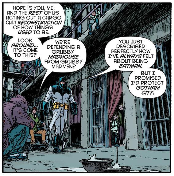 Damian hates being batman so much