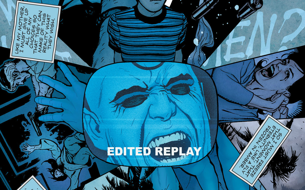 Why they have an "edited replay" of Dr. Manhattan taking a shit is beyond me
