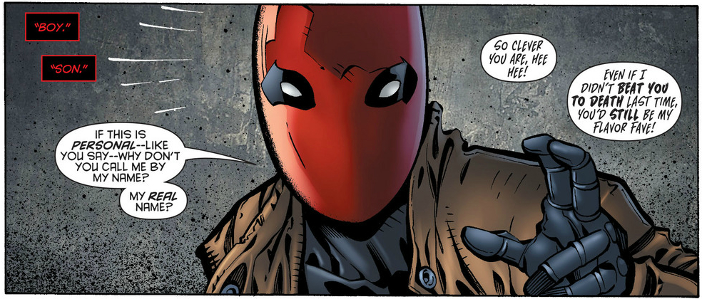 "I'm bad with names, but I never forget a face. You're the one whose face is bright red, right?"