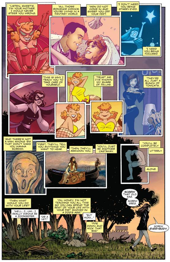 I hope we never have to see a montage of all of my fantasies.