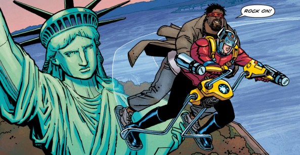 Can you imagine trying to explain this picture to someone who doesn't read comics?