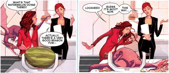 Don't you just hate it when you bring your lunch to work, and a dragon eats it?