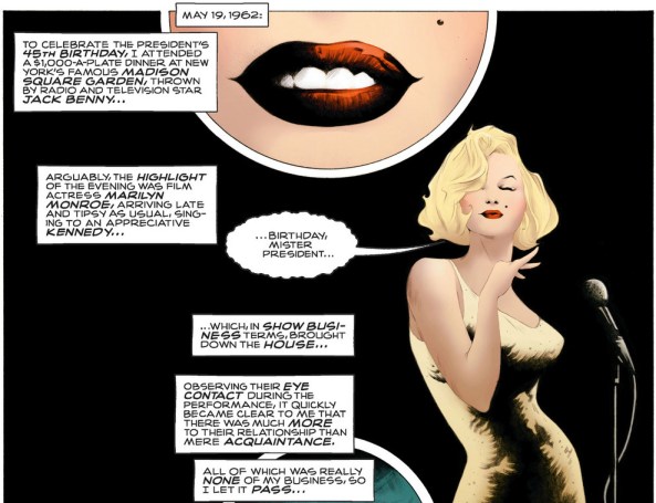 I'm starting to think she's blonde...