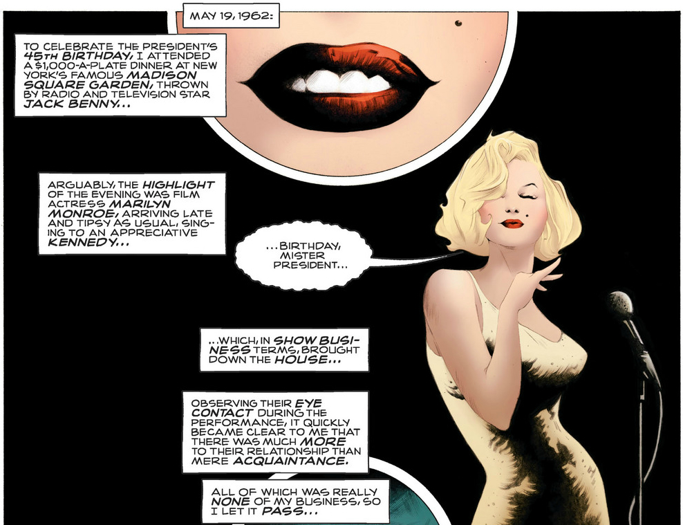 I'm starting to think she's blonde...