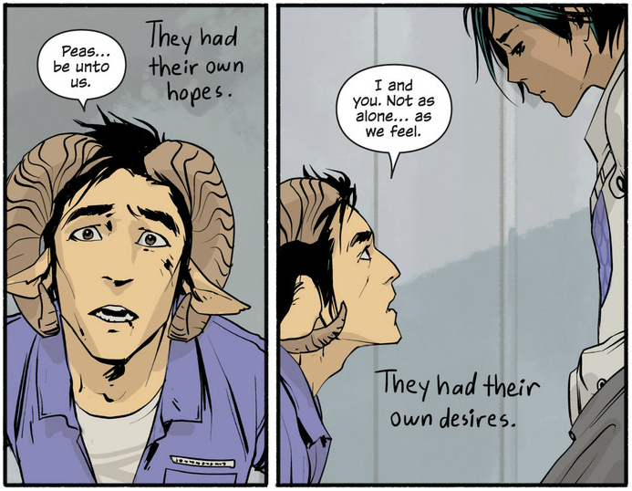 Marko tries a line on Alana