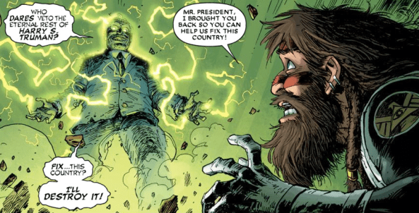 Truman has a "New Deal" for America. Wait...was that Truman? Whatever.