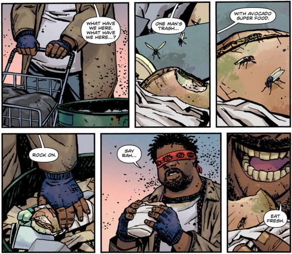 He's a demigod? I guess that explains how he was able to whup Batman's ass