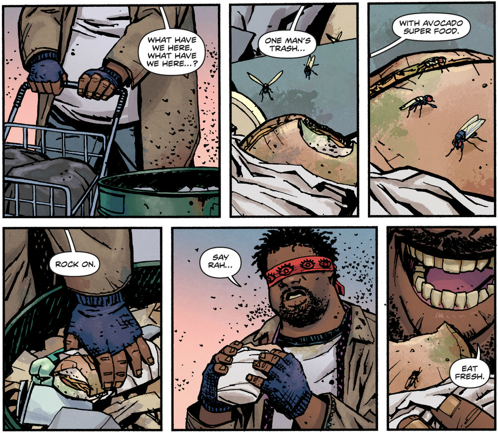 He's a demigod? I guess that explains how he was able to whup Batman's ass