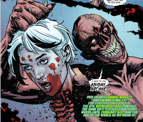 Well, shit. abby arcane is dead