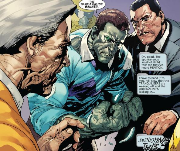 Bruce Banner is enjoying this