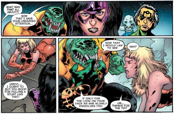 Carol demands attention and Akrillo threatens - that's Love and Fear for you