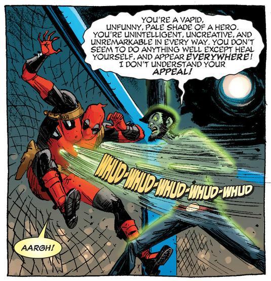 Lincoln lays into Deadpool