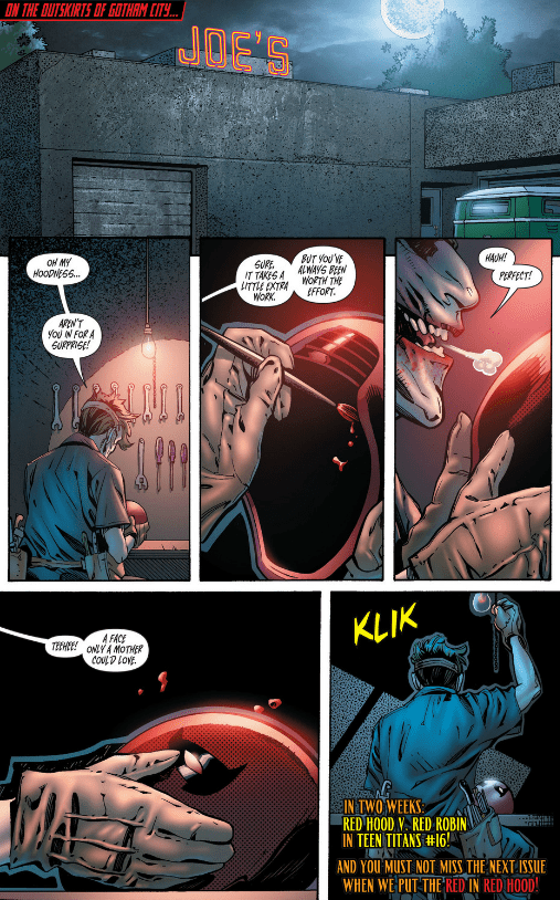 Meanwhile at Joe's Crab Sha---I mean Garage Meanwhile at Joe's Crab Sha---I mean Garage