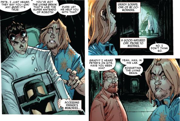 Peter Parker has the Super Nintendo of Robots