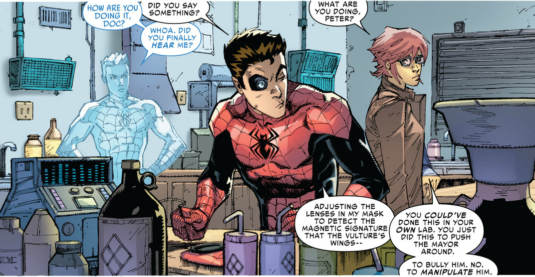 Can Otto hear Peter?