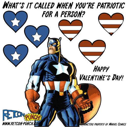 captain america valentine