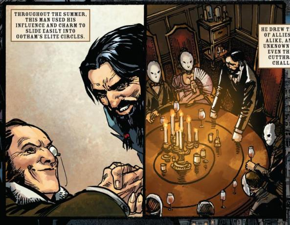 Vandal Savage meets Mayor Cobblepot and the Court of Owls