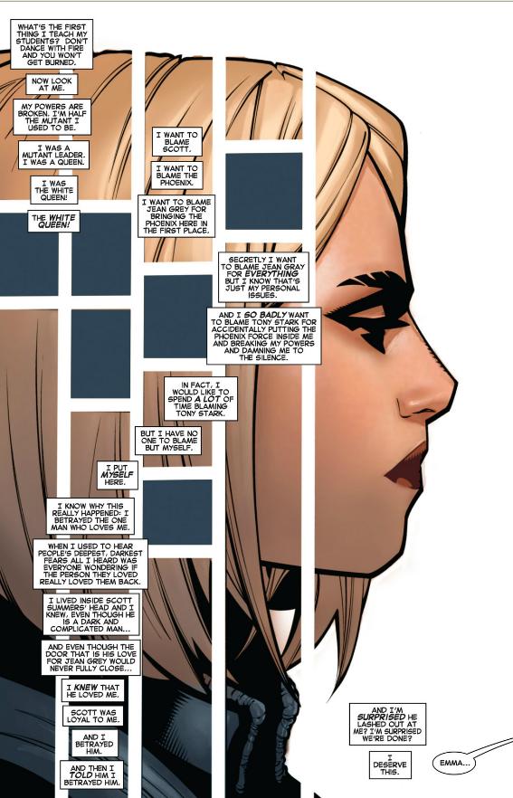 Emma Frost is broken