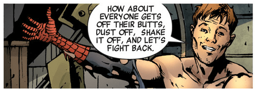 Spider-Man does whatever Peter Parker can