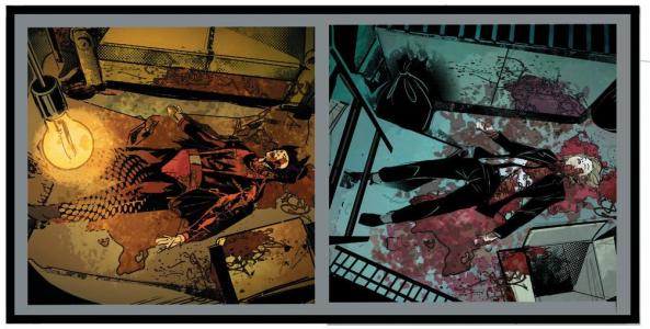 Agent Cameron Chase and Father DEAD