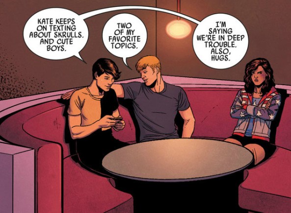 billy and teddy at the club