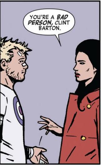 hawkeye 9 bad person