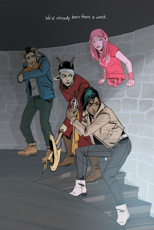 marko and alana hide in the attic