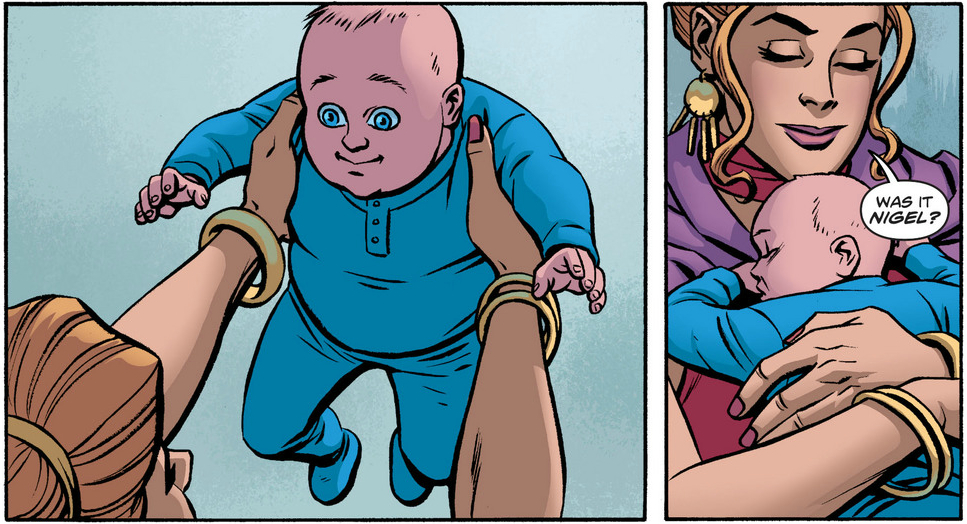 Maybe it's just that most "Nigel"s look like babies