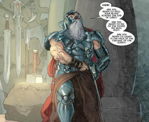Old Man Thor loves to spill blood