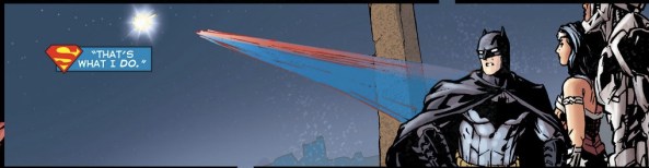 Batman plans, Superman catches stuff